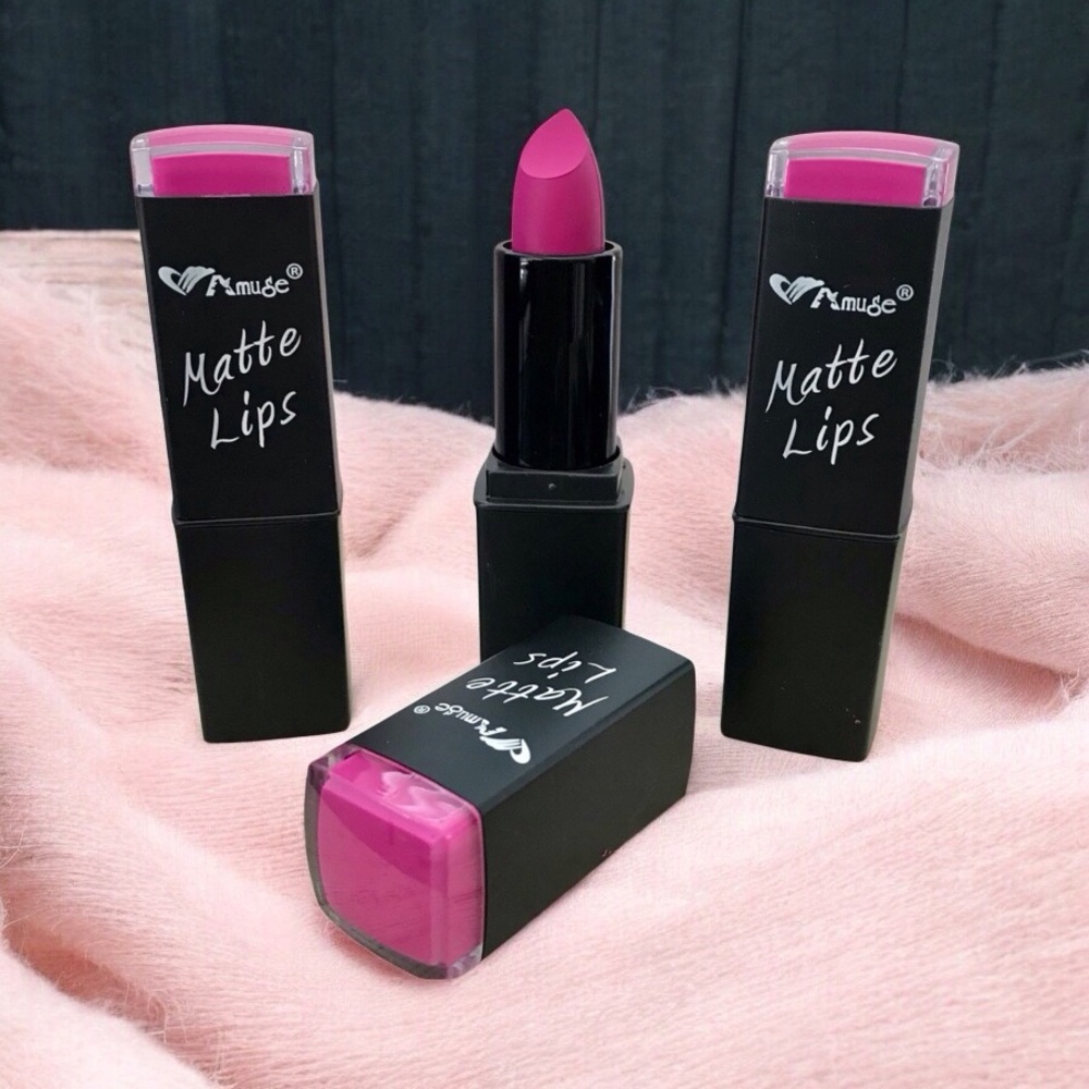🆕3pcs Amuse Matte Lips Lipstick
